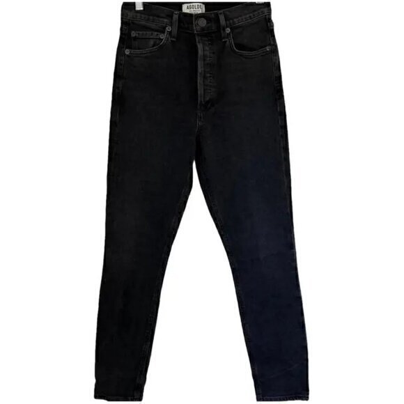 Agolde Women's Black High Rise Skinny Jeans - Size 29